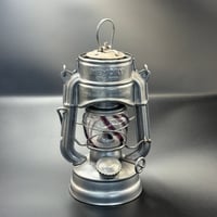 （非耐熱）メモリーランタン用琉球ガラスグローブ クリア×紫