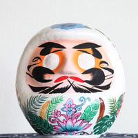 インドネシアアートダルマ　白×花15cm