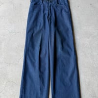 sulvam 21SS Wide Leg Cut-Off Trousers