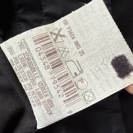 90's HUGO BOSS Archive Oversized Black Long Coat