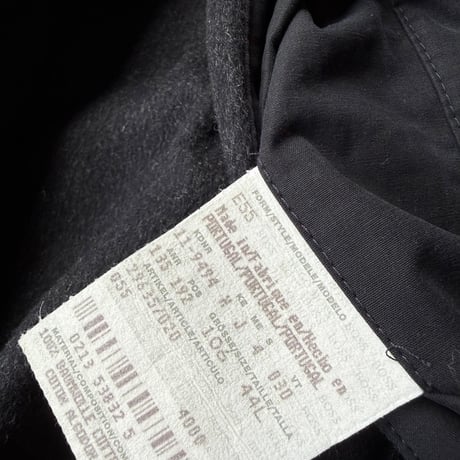 90's HUGO BOSS Archive Oversized Black Long Coat