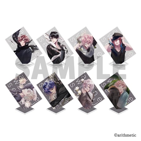 Blackish House カード型アクリルスタンド 『alone with U series』ver.※再販※