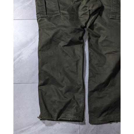 【SIVA】2012AW diagonal zip cargo pants