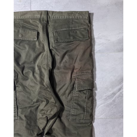 【SIVA】2012AW diagonal zip cargo pants
