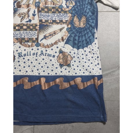 【YASUYUKI ISHII】2000s full graphic glitter tattoo T