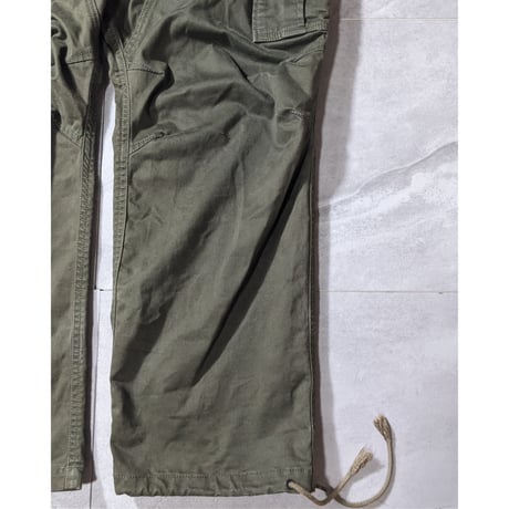 【SIVA】2012AW diagonal zip cargo pants