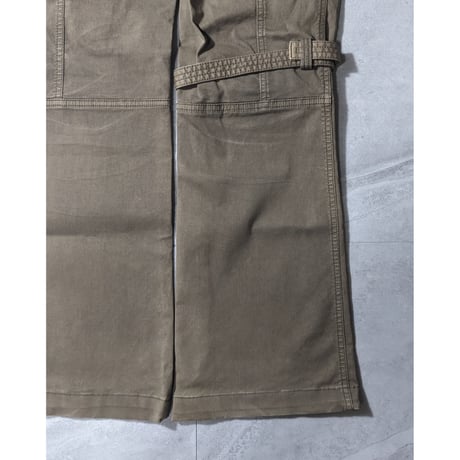 【TETE HOMME】2000s multi pocket bondage pants