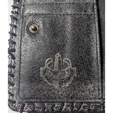 【Obelisk】2000s python chain bifold wallet
