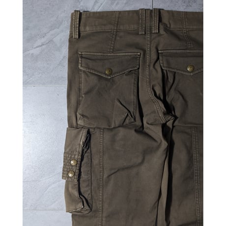 【TETE HOMME】2000s multi pocket bondage pants