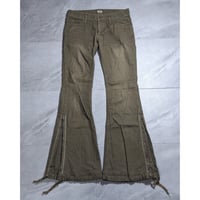 【L.G.B】2000s zip-up spr flare cargo pt