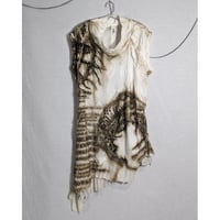 【SHOHEI TAKAMIYA】distressed shrink / asymmetry tank