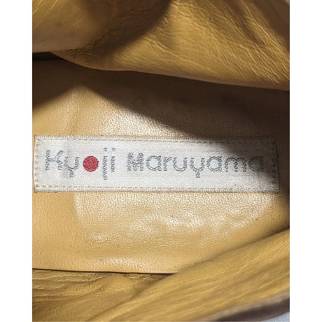 【KYOJI MARUYAMA】2000s shrink leather shoes