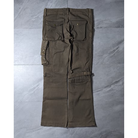 【TETE HOMME】2000s multi pocket bondage pants