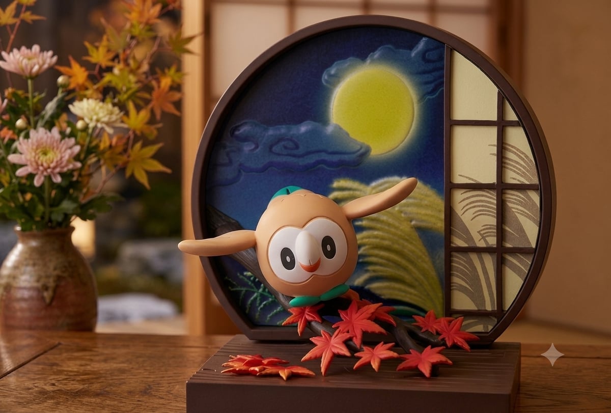 リーメント ポケモン 和の窓 内袋未開封品 モクロー フィギュア | よし