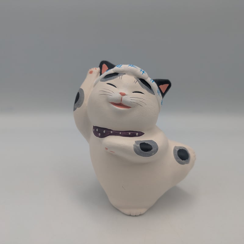 縁起物 招き猫 もりわじん 置物 うきじぃ うきじい | よしつねの秘密基地