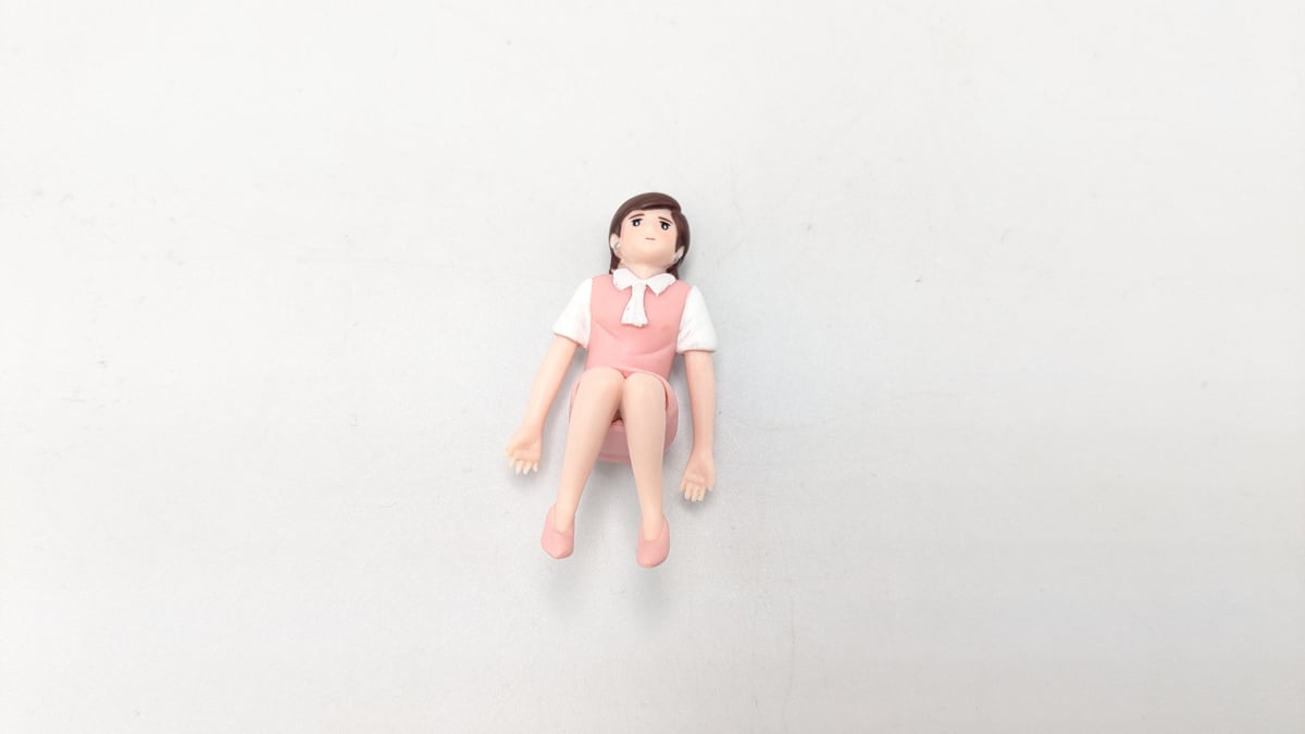 コップのフチ子3 ピンク イメチェンフチ子 フィギュア | よしつねの
