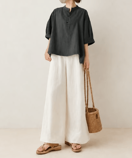 setup loose pants  2set /3color　FL3638