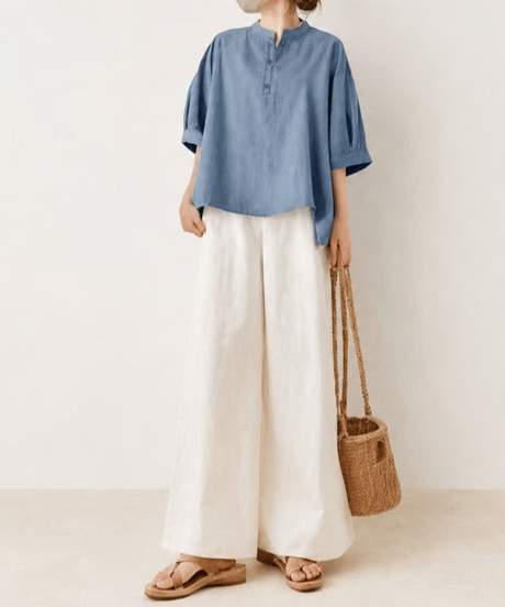 setup loose pants  2set /3color　FL3638
