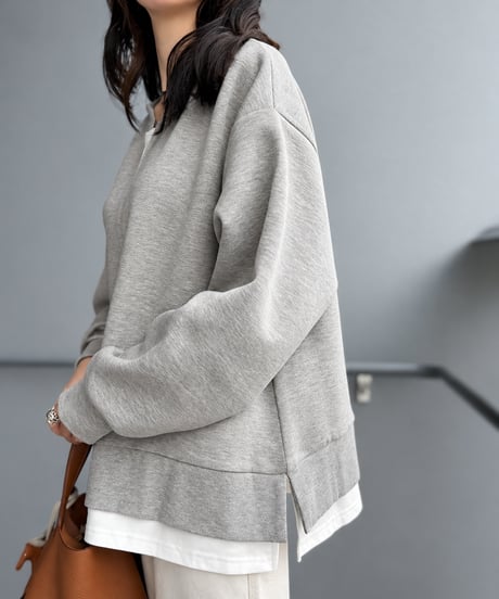 elegant commuting pullover /3color FL3761