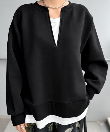 elegant commuting pullover /3color FL3761