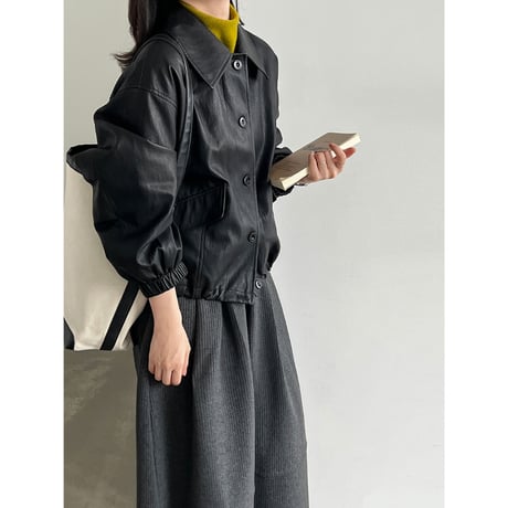 urban leather blouson　un2162