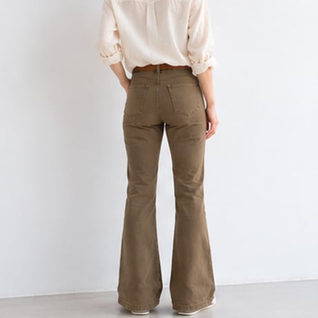 high waist flare pants　/2color　un2222
