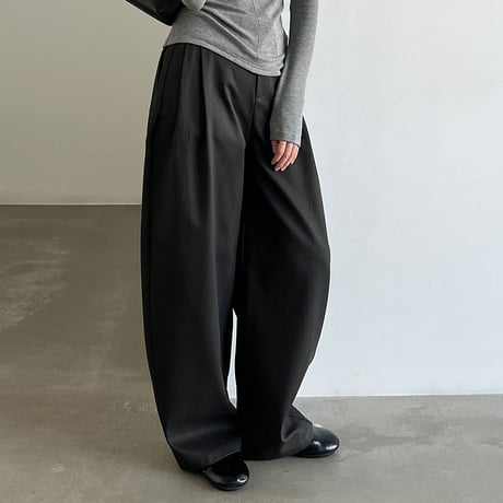 modern flap wide pants　/2color　un2148