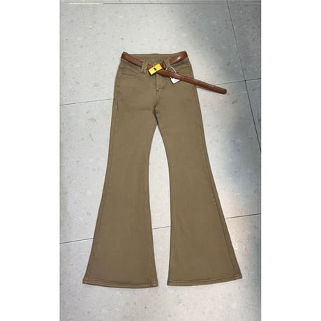 high waist flare pants　/2color　un2222