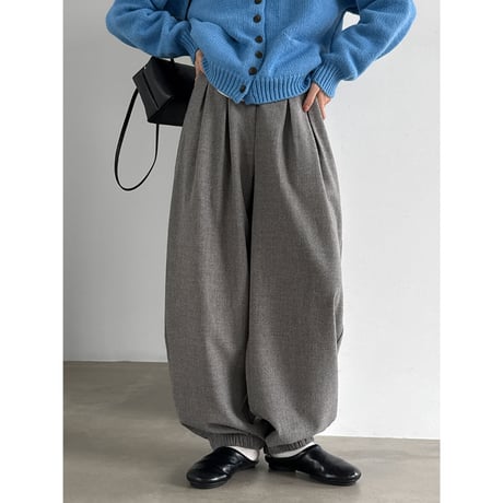 soft volume balloon pants　/2color　un2159