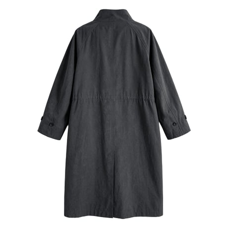 stand collar loose trench coat　/2color　un2169