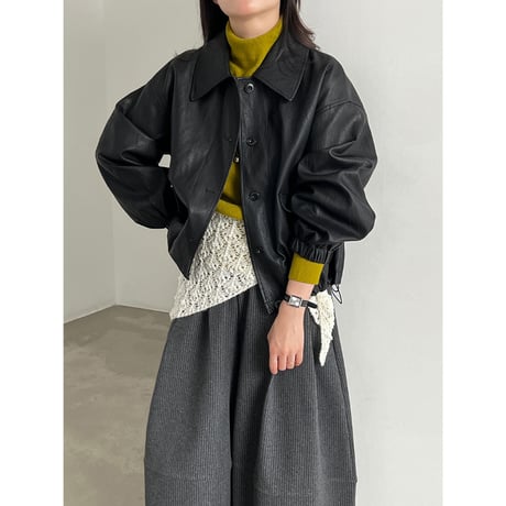 urban leather blouson　un2162