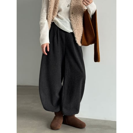 soft volume balloon pants　/2color　un2159