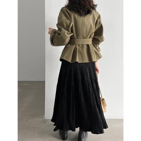 short trench jacket　/2color　un2173