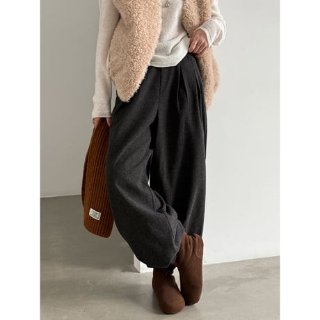 soft volume balloon pants　/2color　un2159