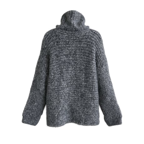 mélange boucle knit cardigan　/3color　un2149