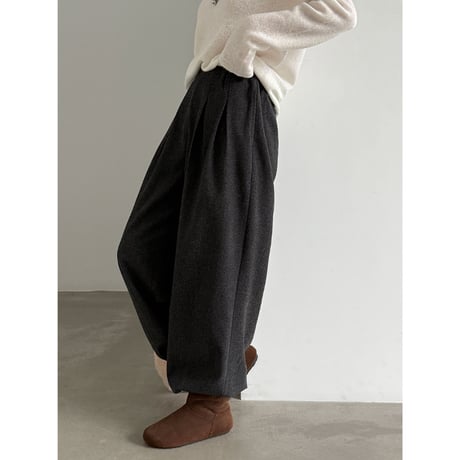 soft volume balloon pants　/2color　un2159