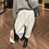 tucked cropped pants　NK2600
