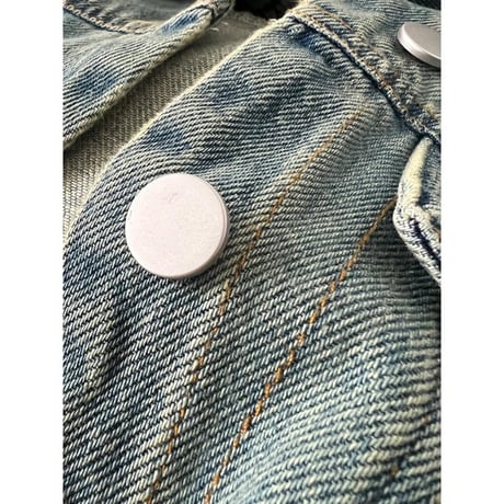 stand collar denim jacket　NK2496