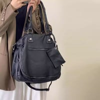 soft faux leather 3way bag　NK2348