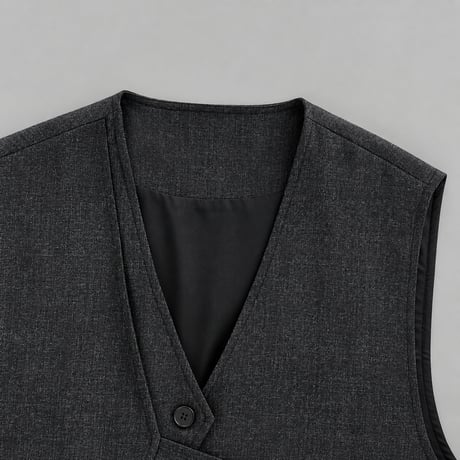 front ribbon vest　NK2571