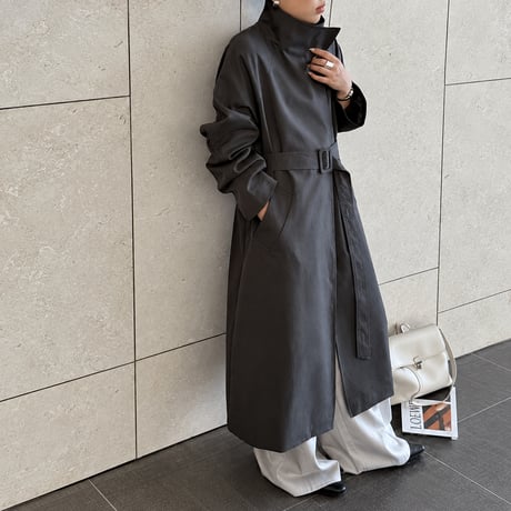 waist tie coat　NK2567