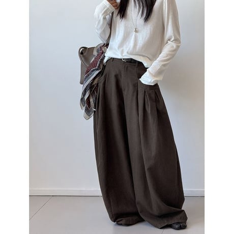 tuck wide pants　NK2647