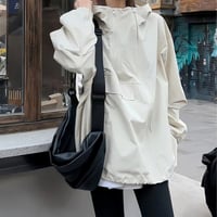 hooded oversized blouson /2color　NK2668