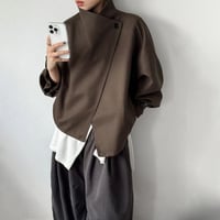 asymmetry design jacket　NK2592