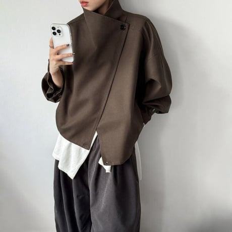 asymmetry design jacket　NK2592