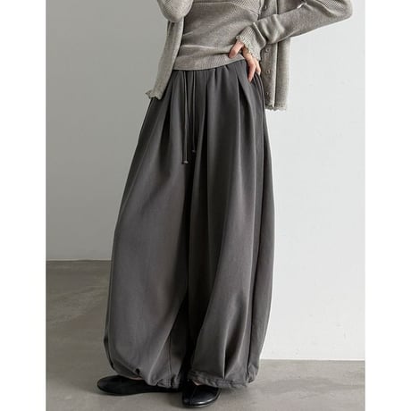 drawstring tuck baloon pants　NK2645