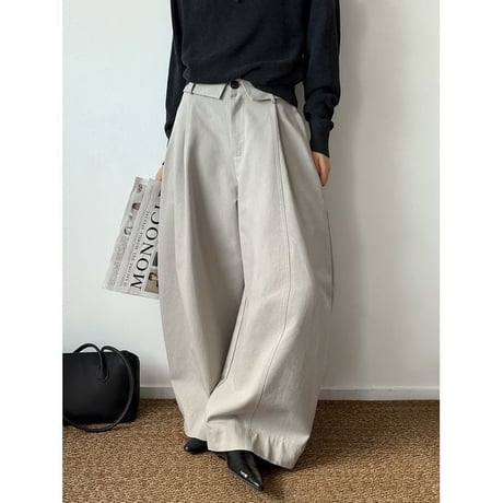 waist design wide pants　NK2652