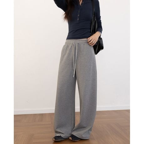 drawstring straight pants　NK2643