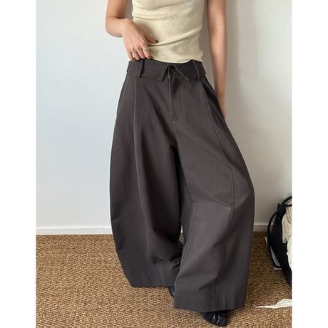 waist design wide pants　NK2652