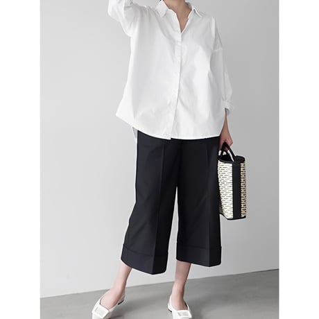 oversized basic long shirt　NK2523